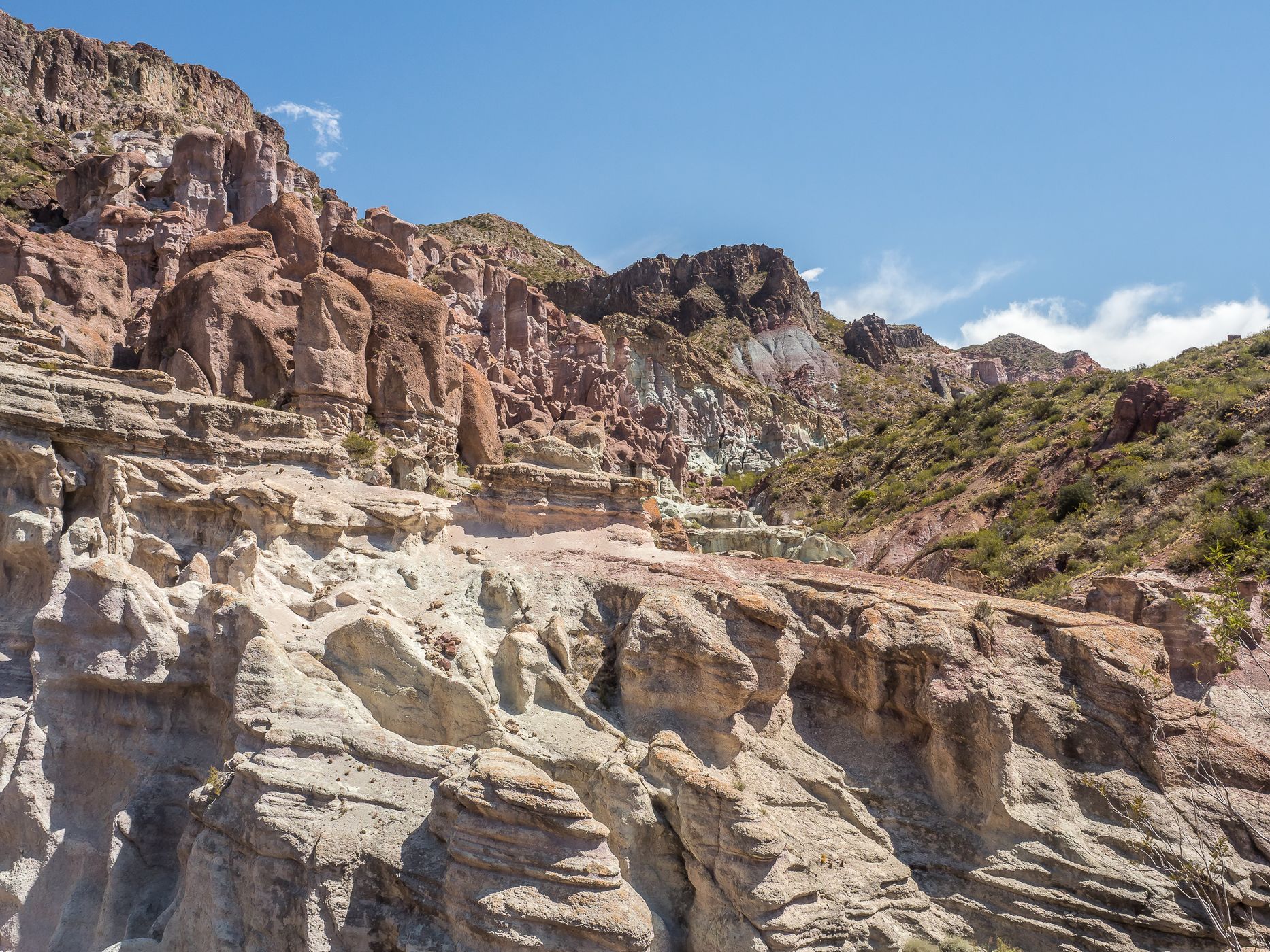 Wax Museum, Cañon del Atuel, Argentina