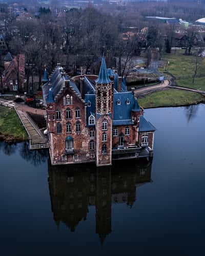 Wissekerke-Bazel Castle (Drone)