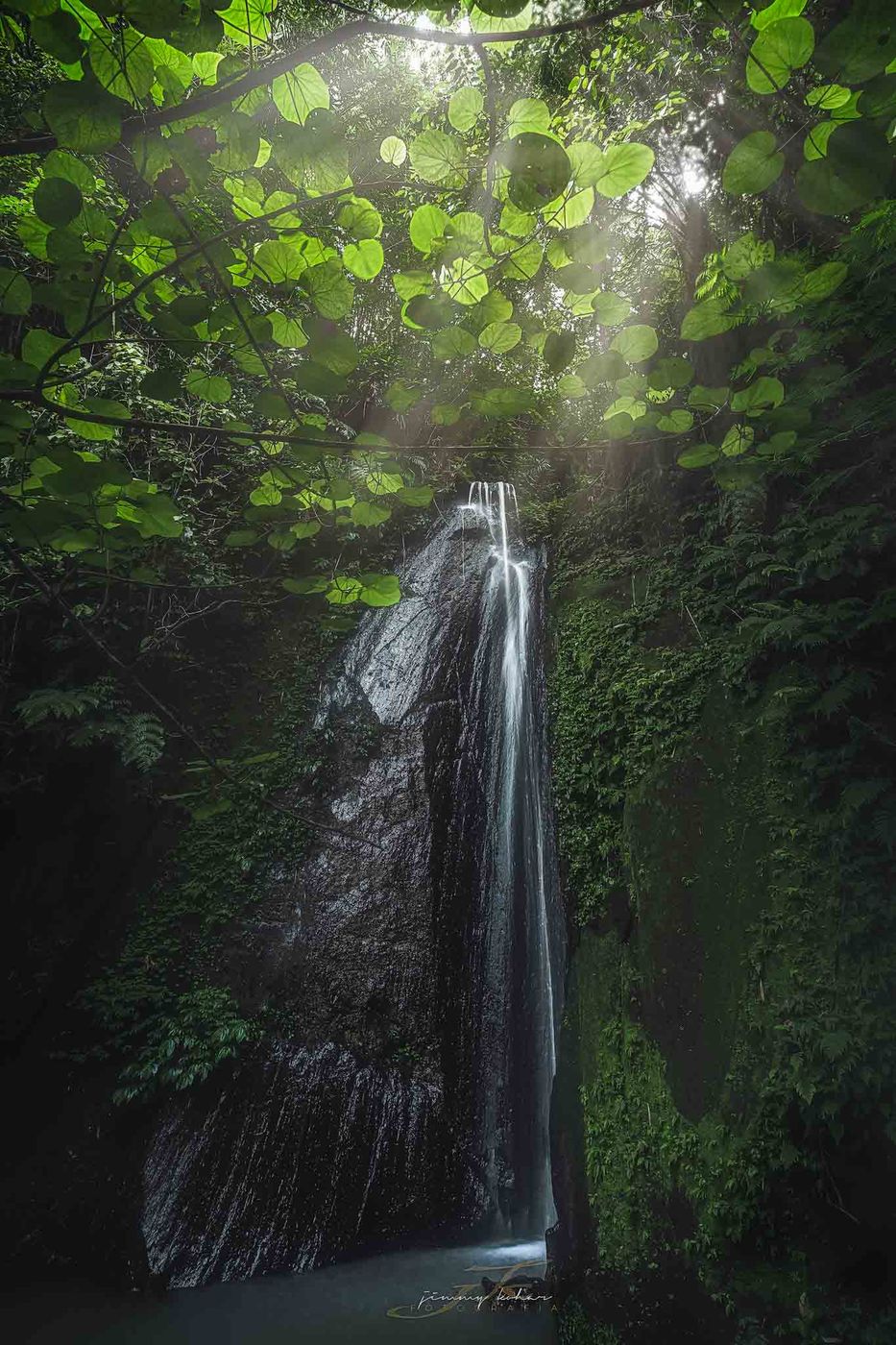 Bangkiang Djaran Waterfall (aka. Dedari Waterfall), Indonesia