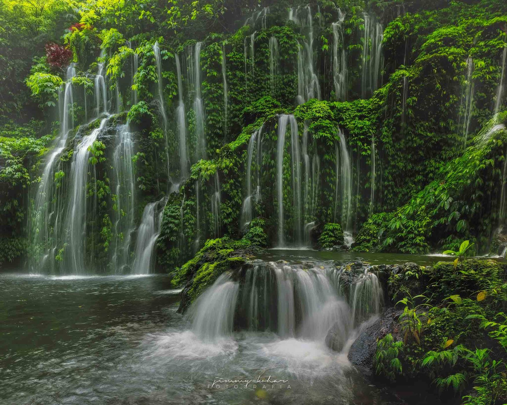 Banyu Wana Amertha Waterfall, Indonesia