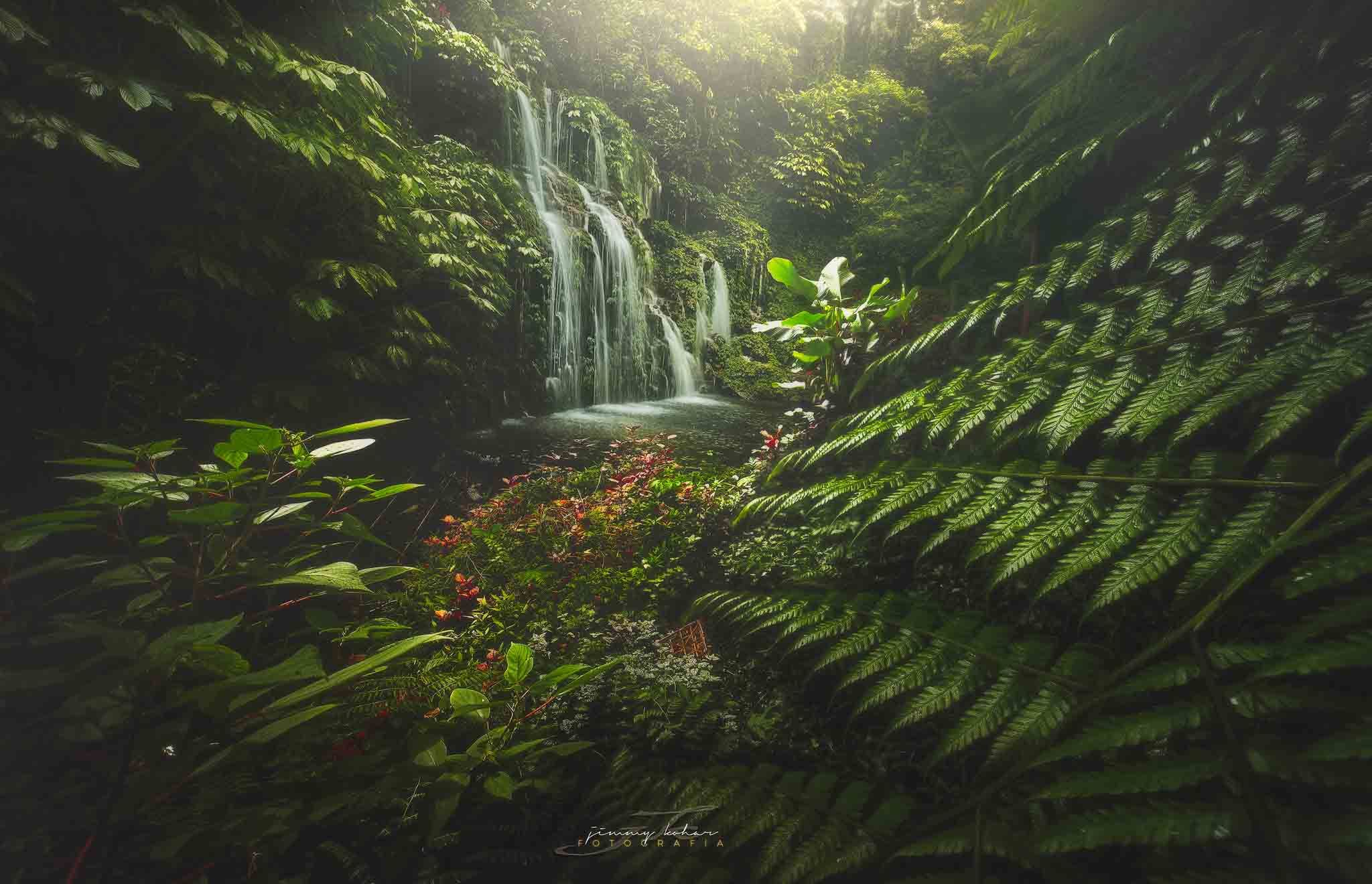 Banyu Wana Amertha Waterfall, Indonesia