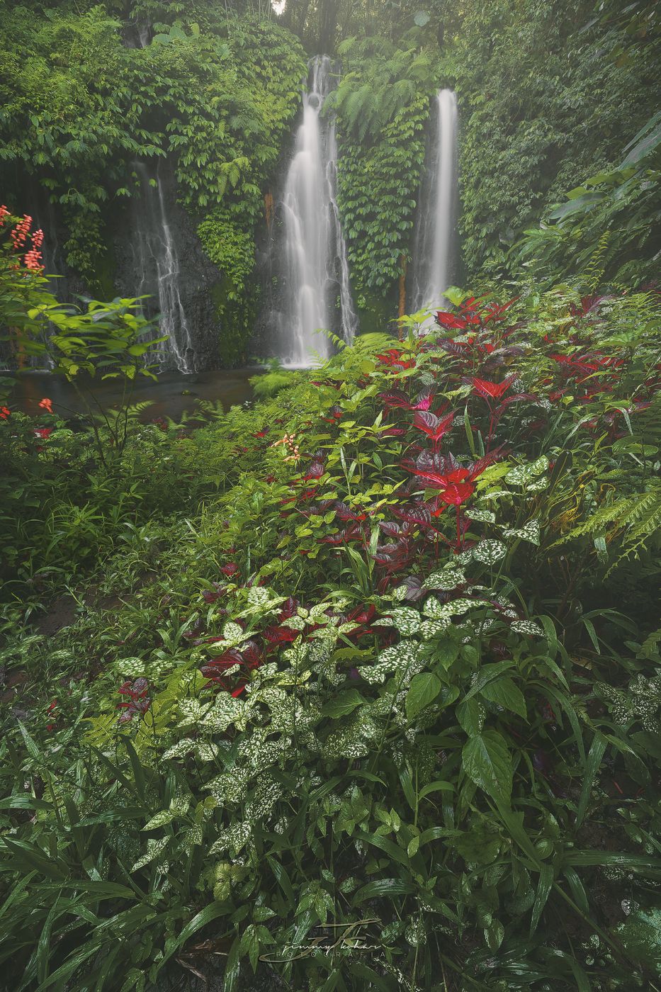 Banyu Wana Amertha Waterfall, Indonesia