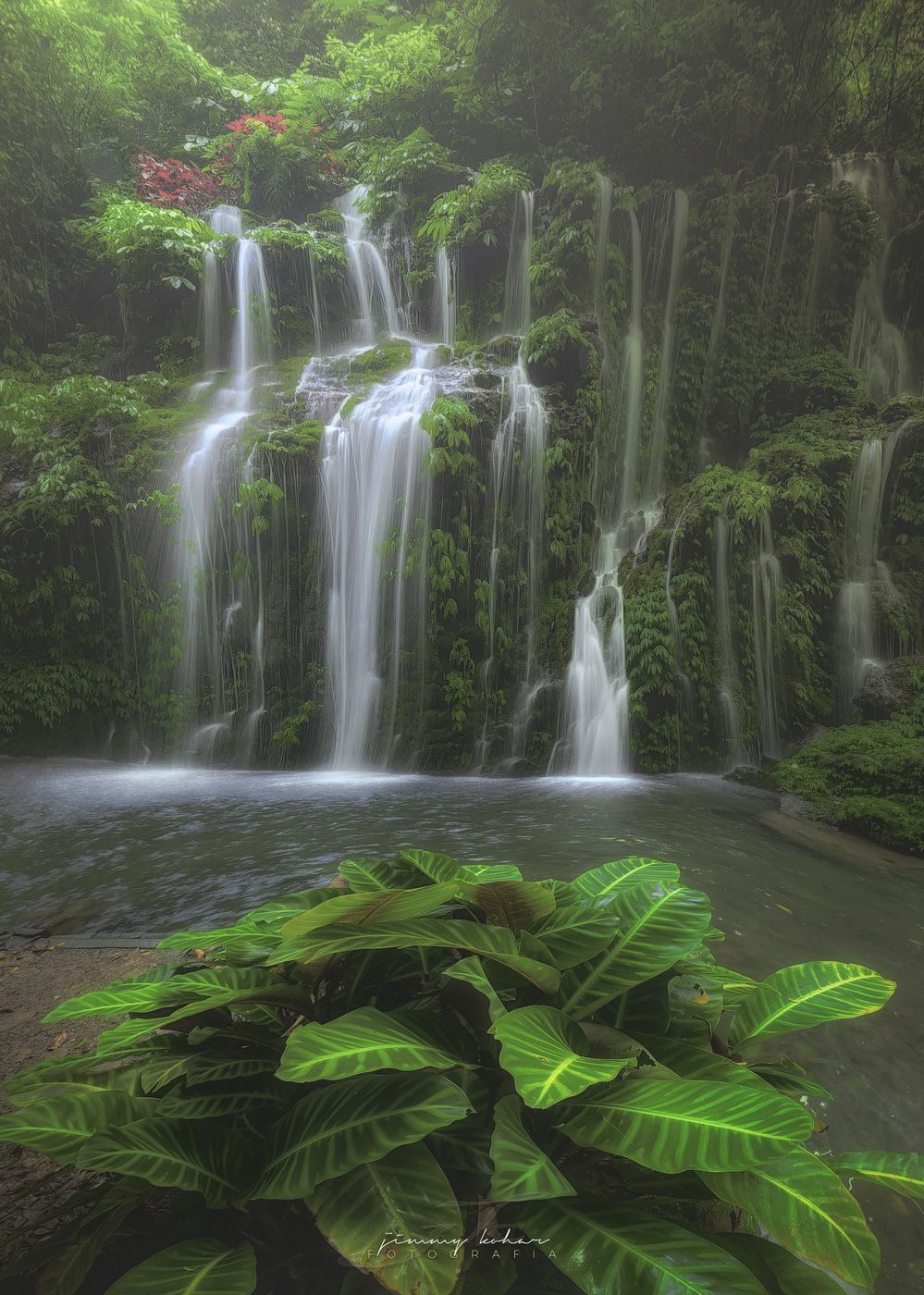 Banyu Wana Amertha Waterfall, Indonesia