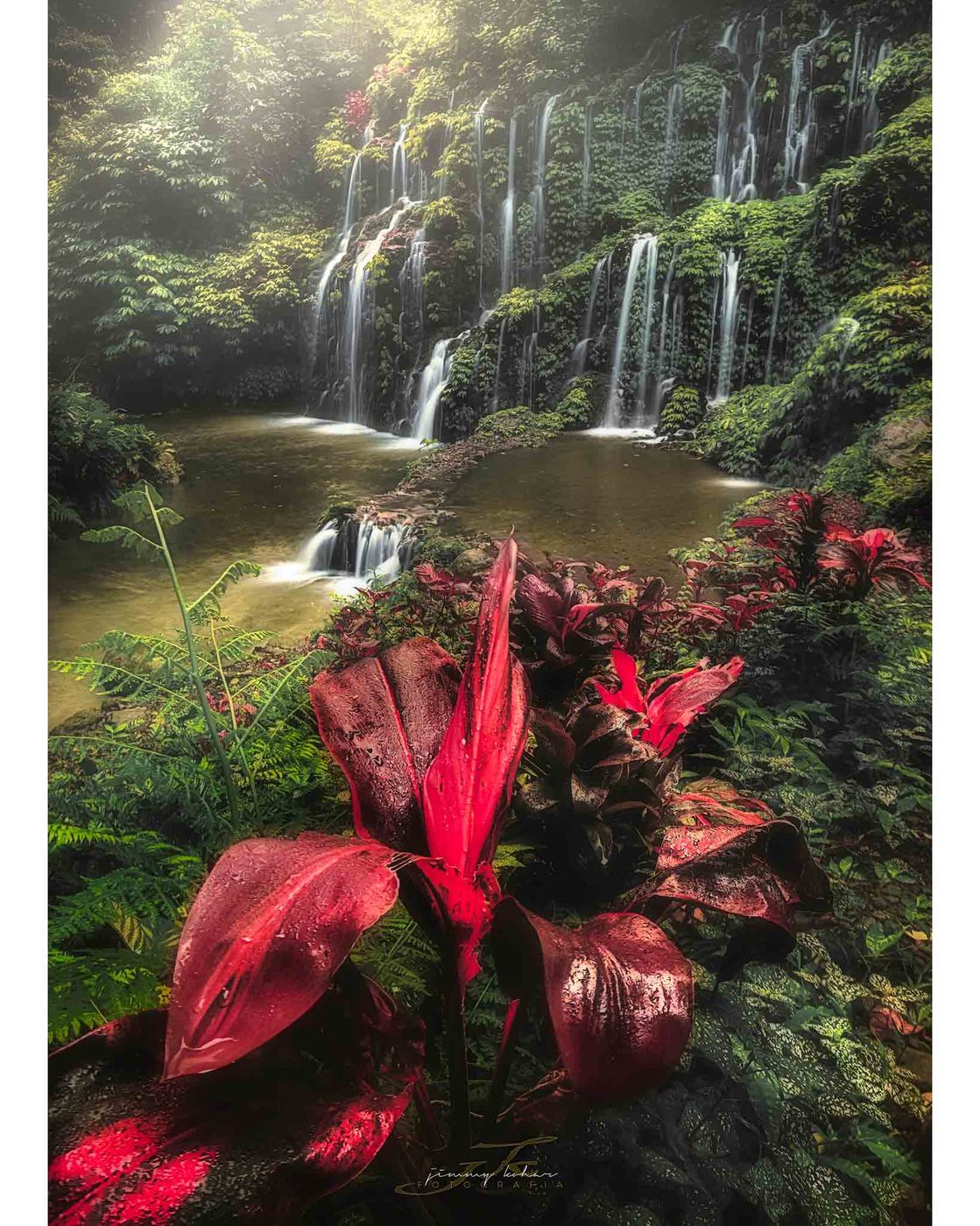 Banyu Wana Amertha Waterfall, Indonesia