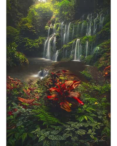 Banyu Wana Amertha Waterfall