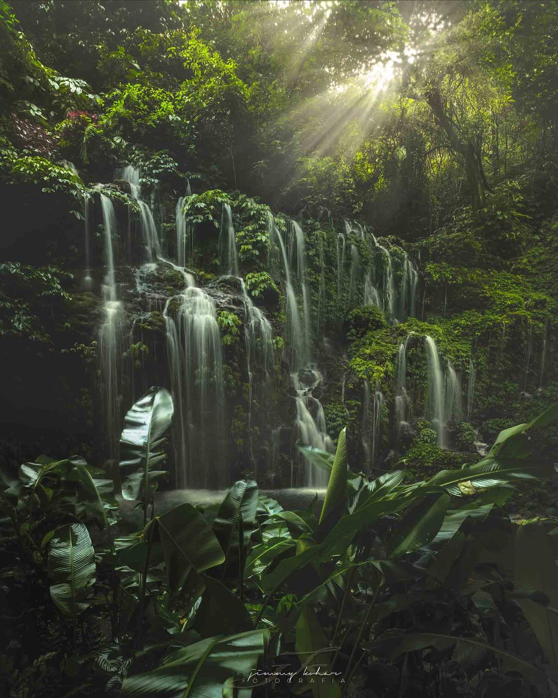 Banyu Wana Amertha Waterfall, Indonesia