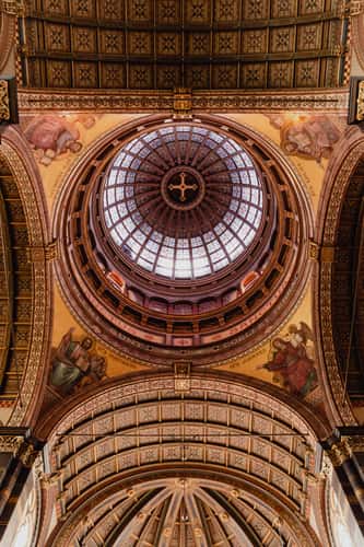 The interior of the Basilica of Saint Nicholas, Amsterdam