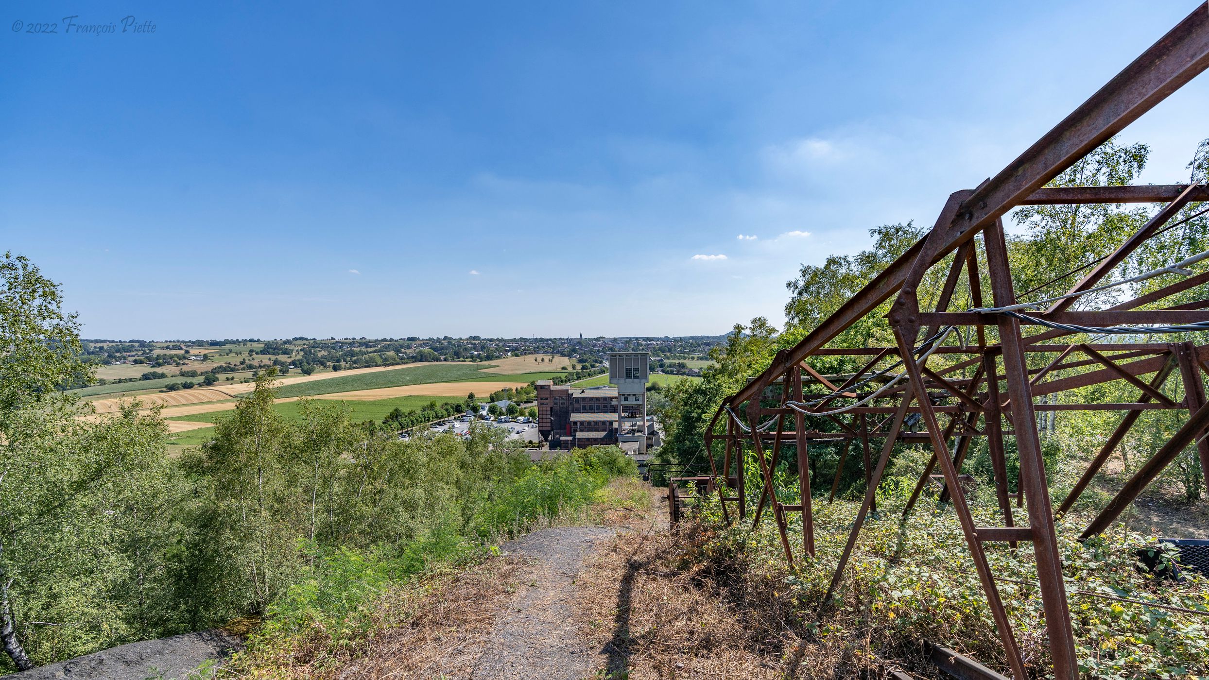 Blegny coal mine, surface, Belgium