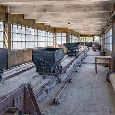 Blegny coal mine, surface, Belgium