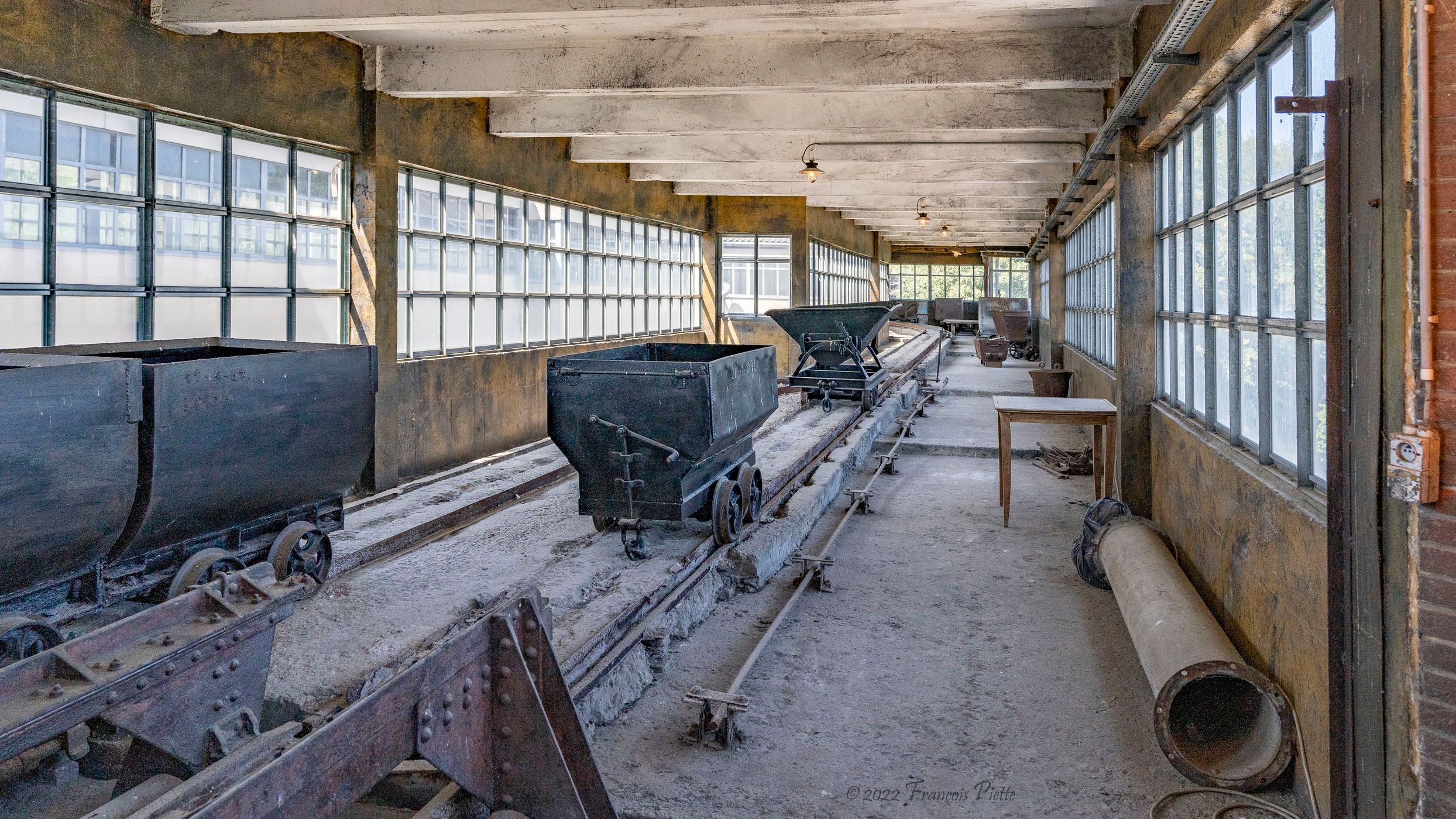 Blegny coal mine, surface, Belgium