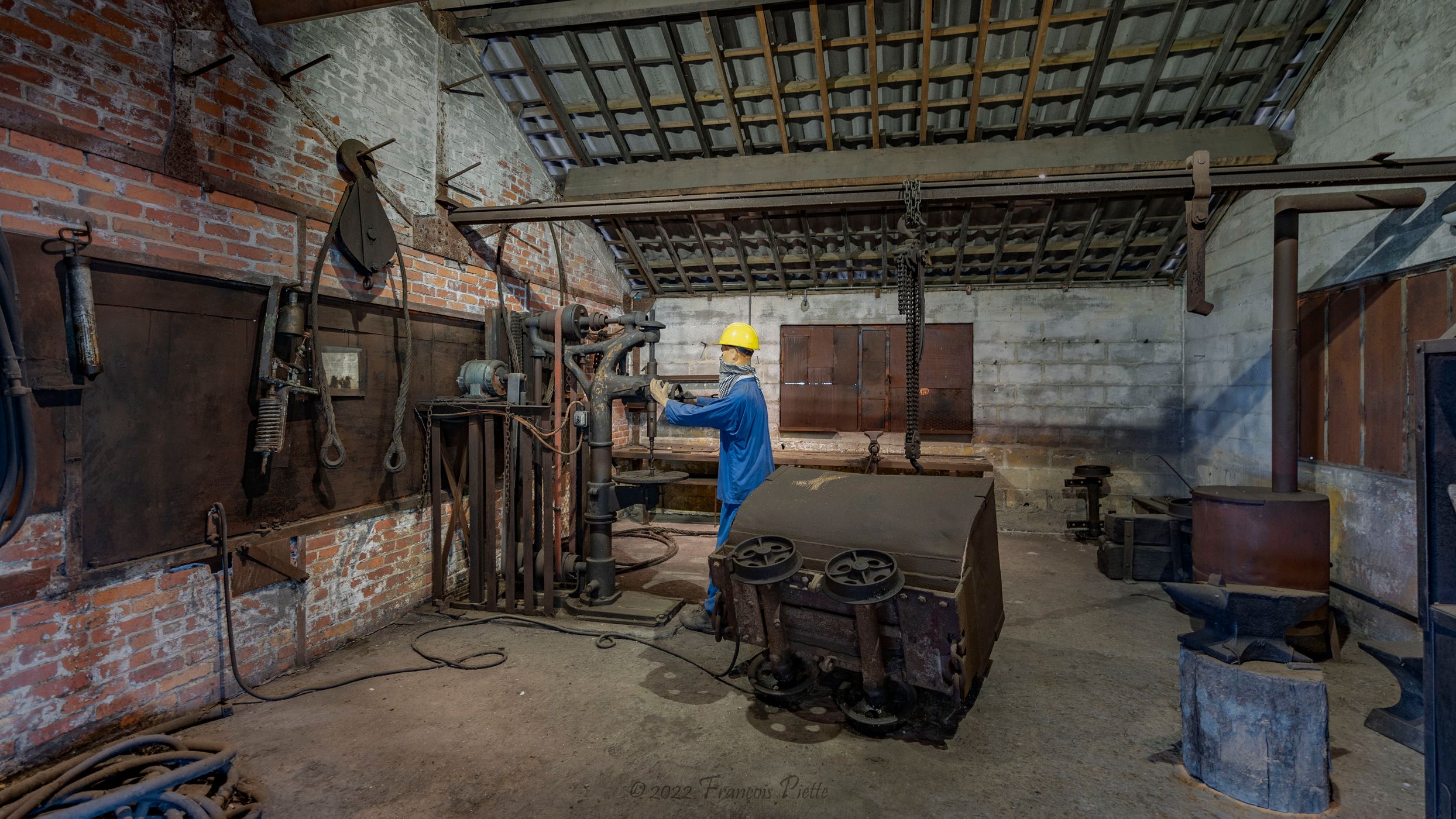 Blegny coal mine, surface, Belgium