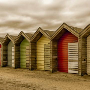 Blyth Beach Huts, United Kingdom