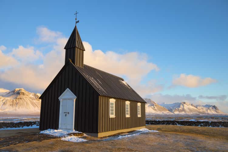 Búðakirkja, The Church at Búðir, Snaefellsnes