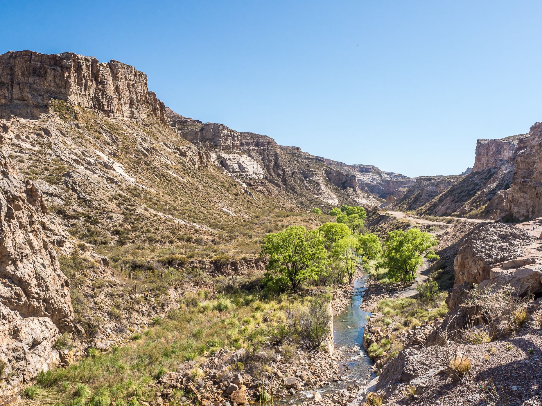 Cañon del Atuel, southwestern Dam, Argentina