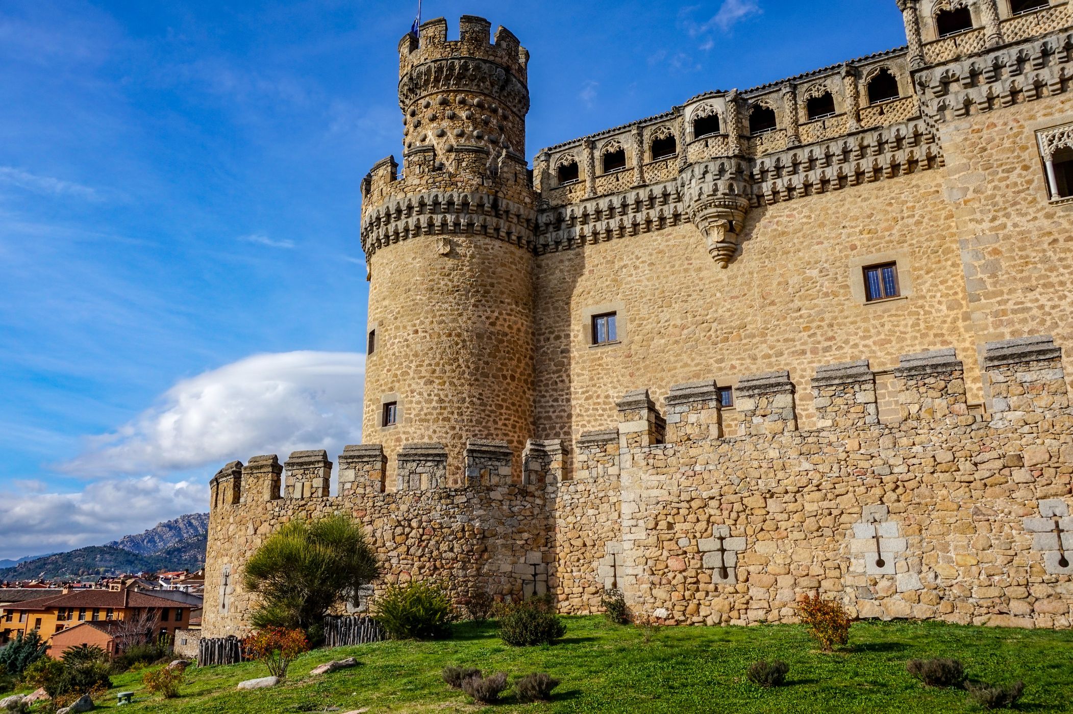 Castle of the Mendoza, Spain