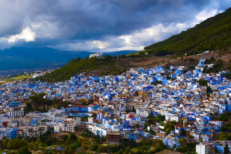 Chefchaouen from the Spanish mosque