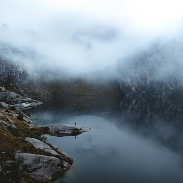 Churup Lake (Drone), Peru