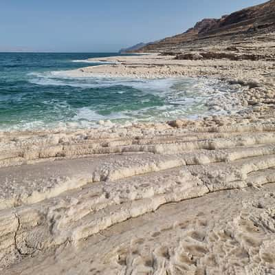 Dead Sea shore, Jordan