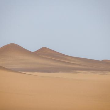 Dunes in Península de Paracas, Peru