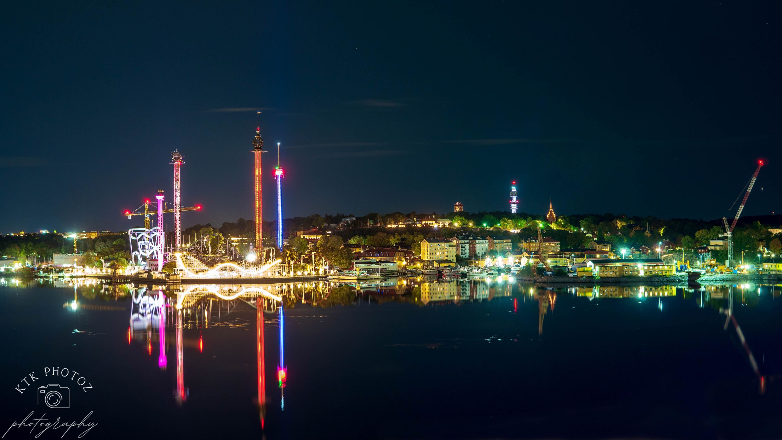 Gröna Lund from Fjällgatan, Stockholm, Sweden