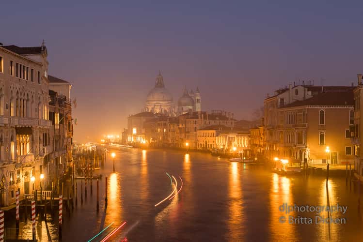 View from Ponte dell'Accademia, Venice