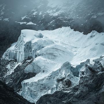 Glaciers near Laguna Parón, Peru