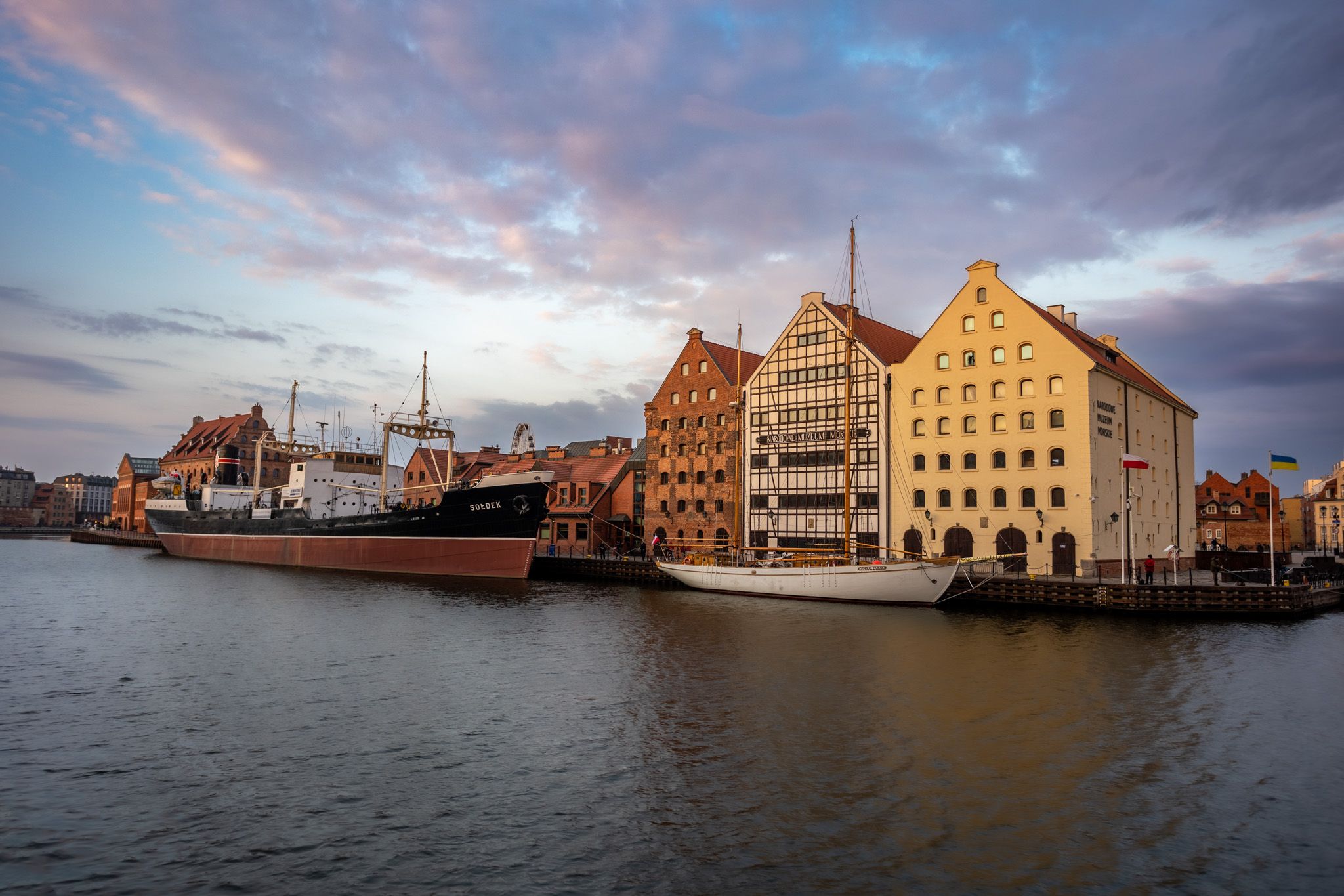 Harbour of Gdansk, Poland
