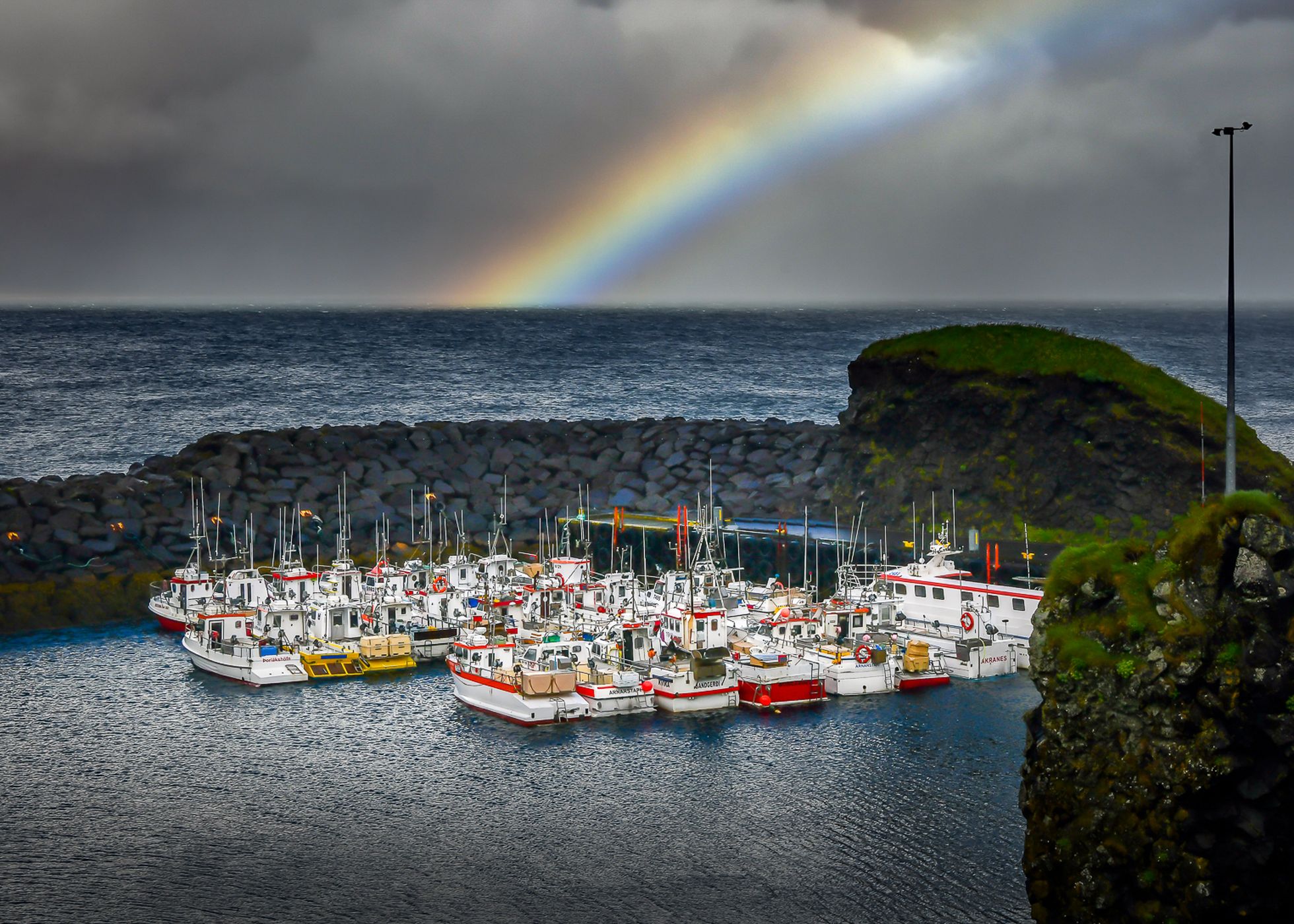 Harbour at Arnarstapi, Iceland, Iceland