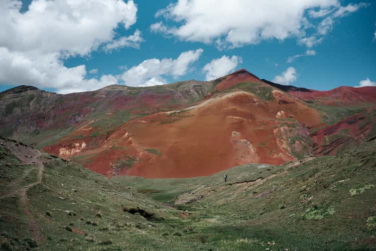 Hiking trail to Apacheta Chucura Pass, Ausangate