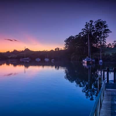 Jetty, Stone House, Kerikeri, North Island, New Zealand