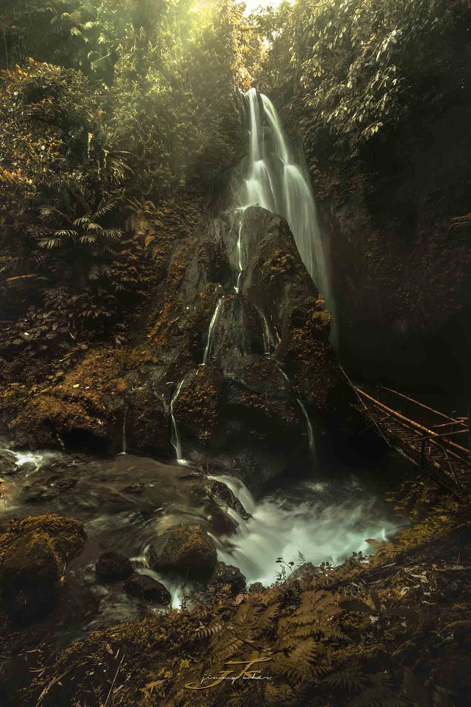 Krisik Waterfall, Indonesia