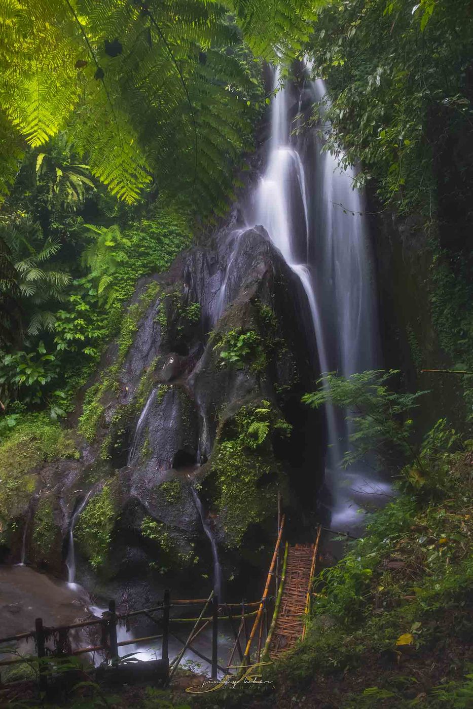 Krisik Waterfall, Indonesia
