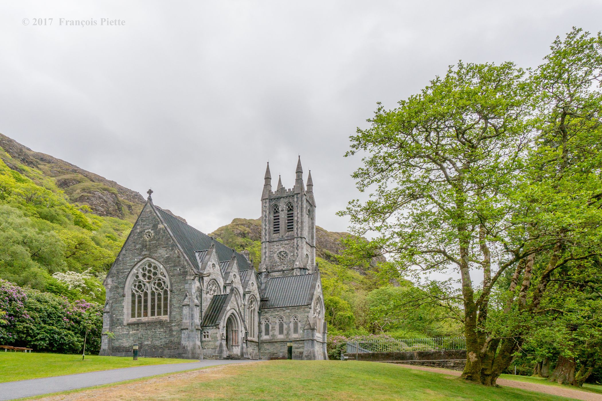 Kylemore's Neo-Gothic Church, Ireland