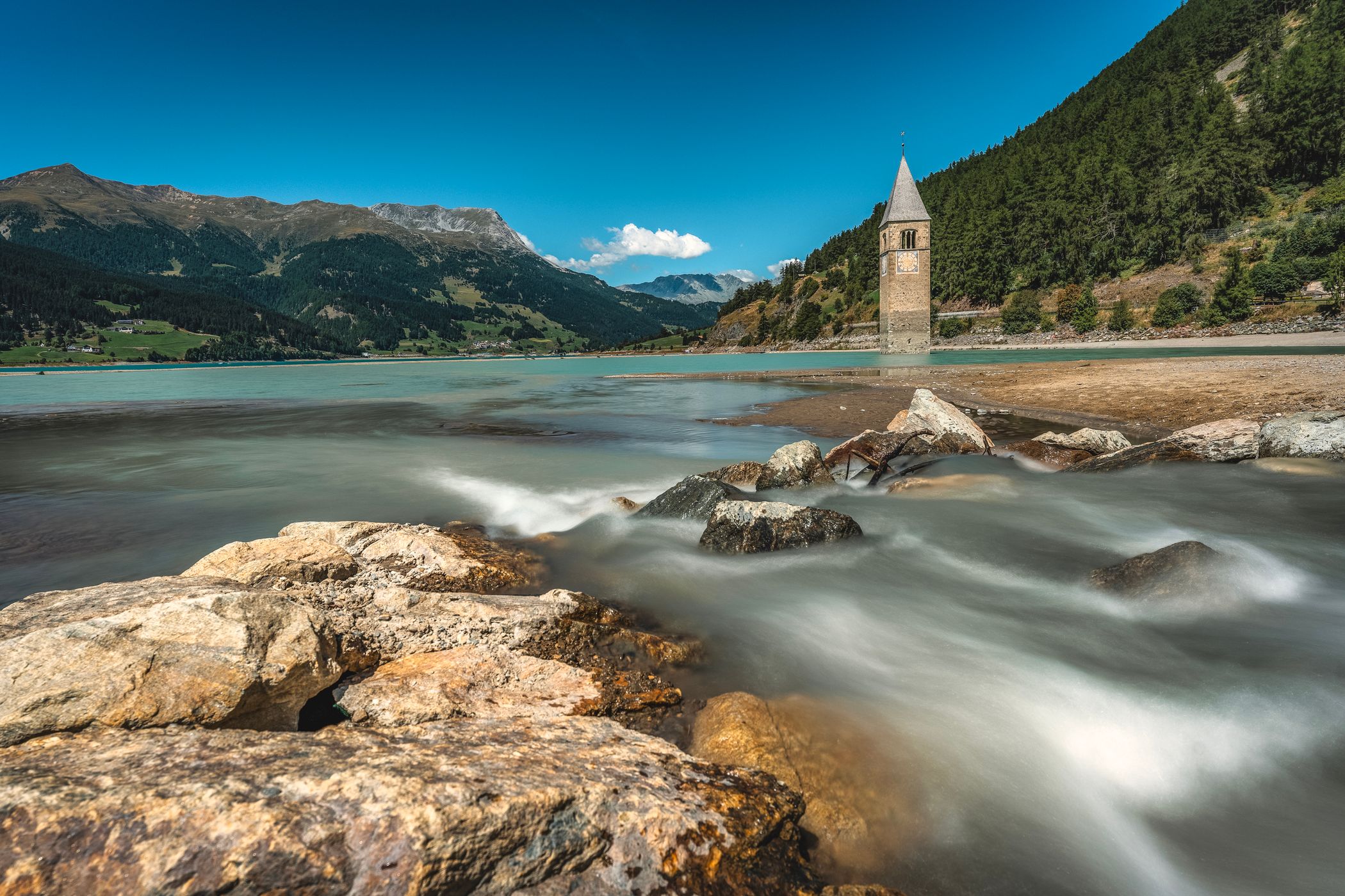 Lago di Resia, Italy