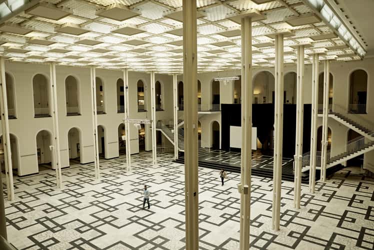 Entrance hall of the Leibniz University, Hanover