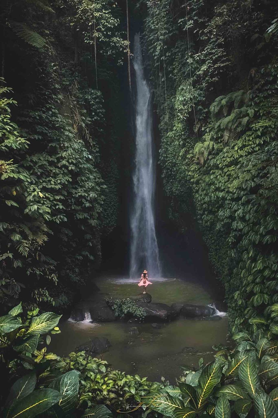 Leke Leke Waterfall Bali Indonesia, Indonesia