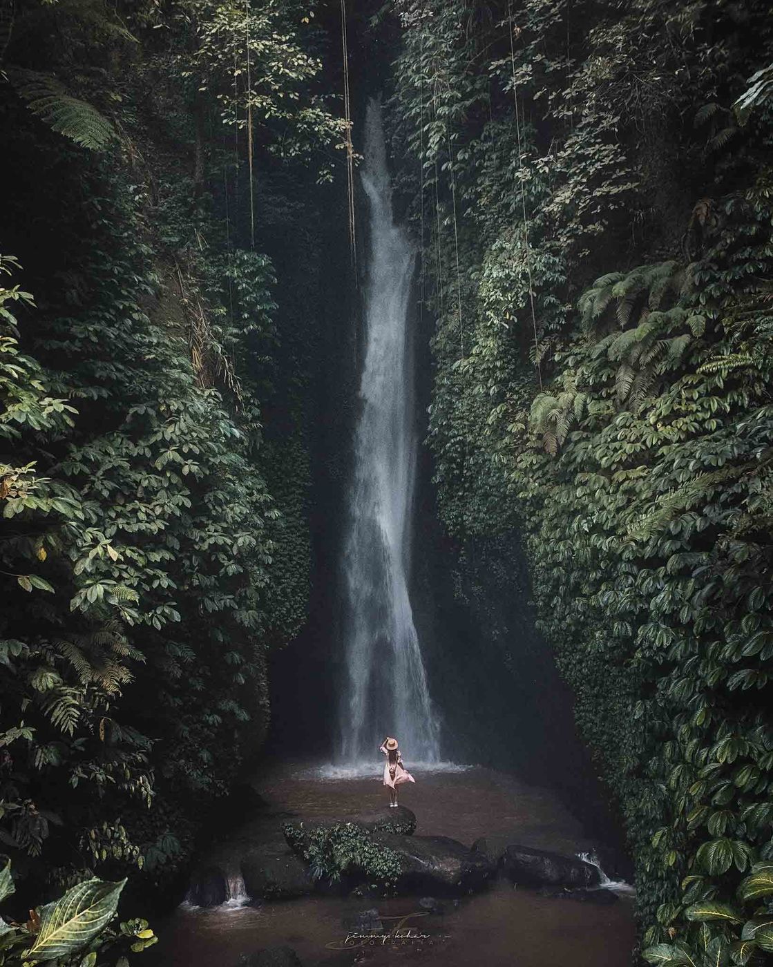 Leke Leke Waterfall Bali Indonesia, Indonesia