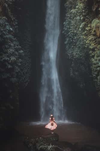 Leke Leke Waterfall Bali Indonesia