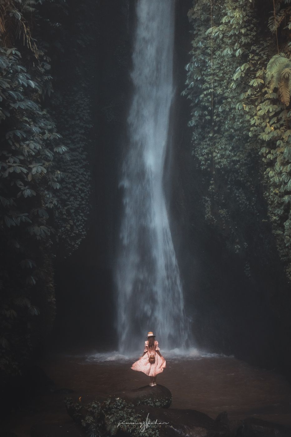 Leke Leke Waterfall Bali Indonesia, Indonesia
