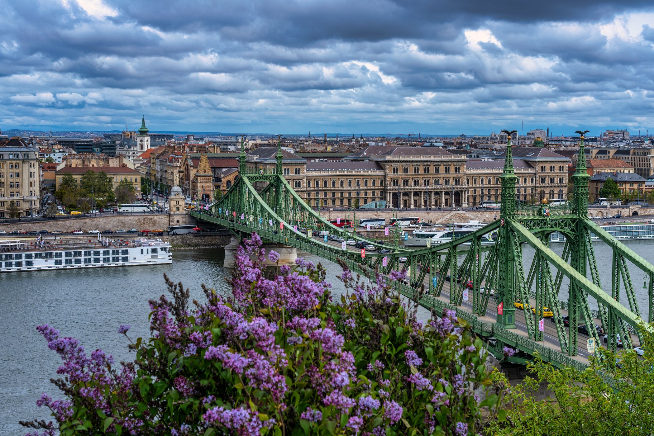Liberty Bridge, Budapest, Hungary