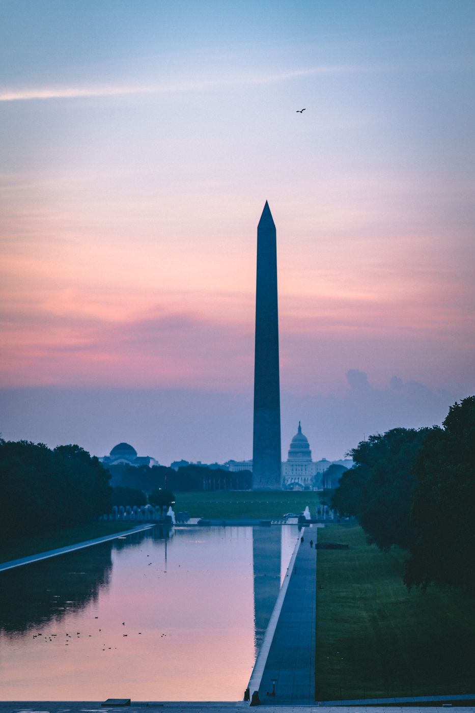 Lincoln Memorial Reflecting Pool, Washington DC, USA
