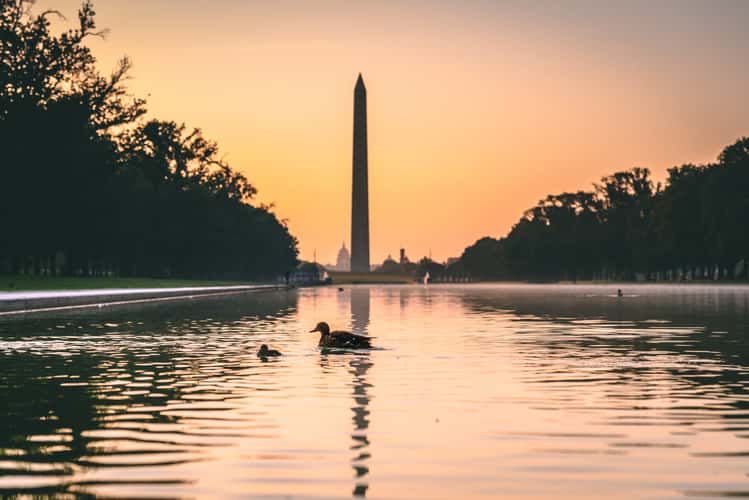Lincoln Memorial Reflecting Pool, Washington DC