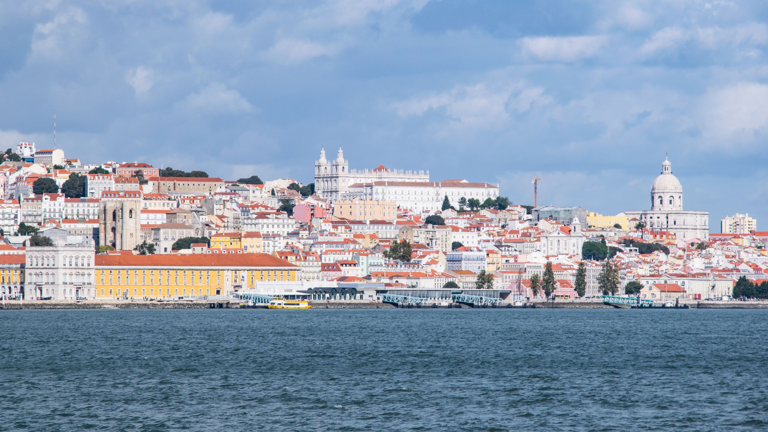 Lisbon from Cacilhas, Portugal