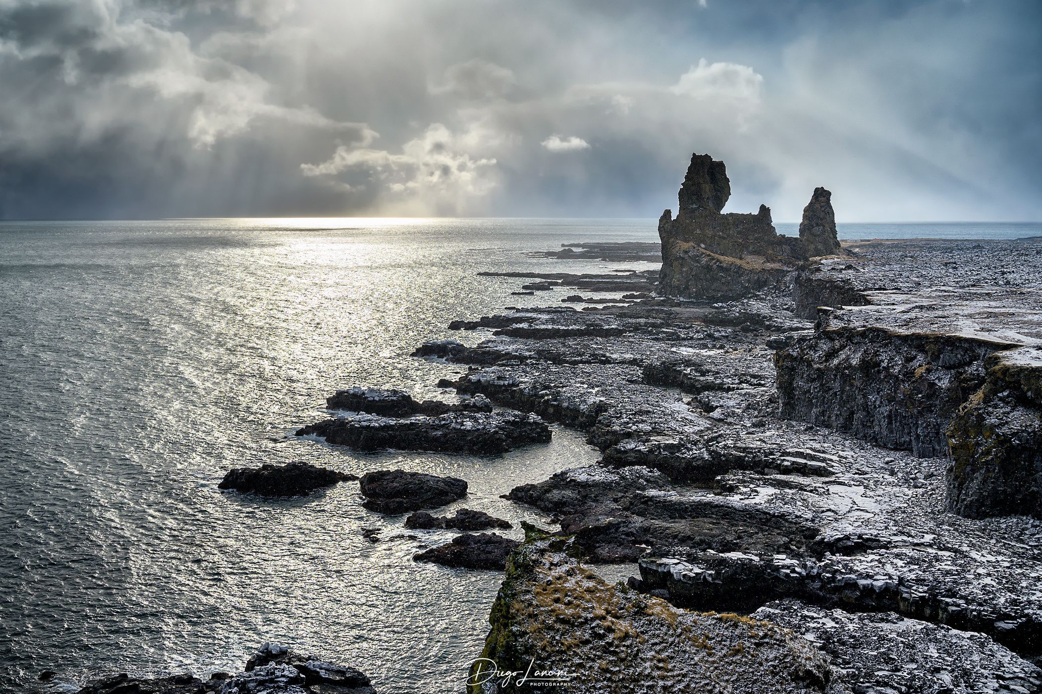 Lóndrangar View Point, Iceland