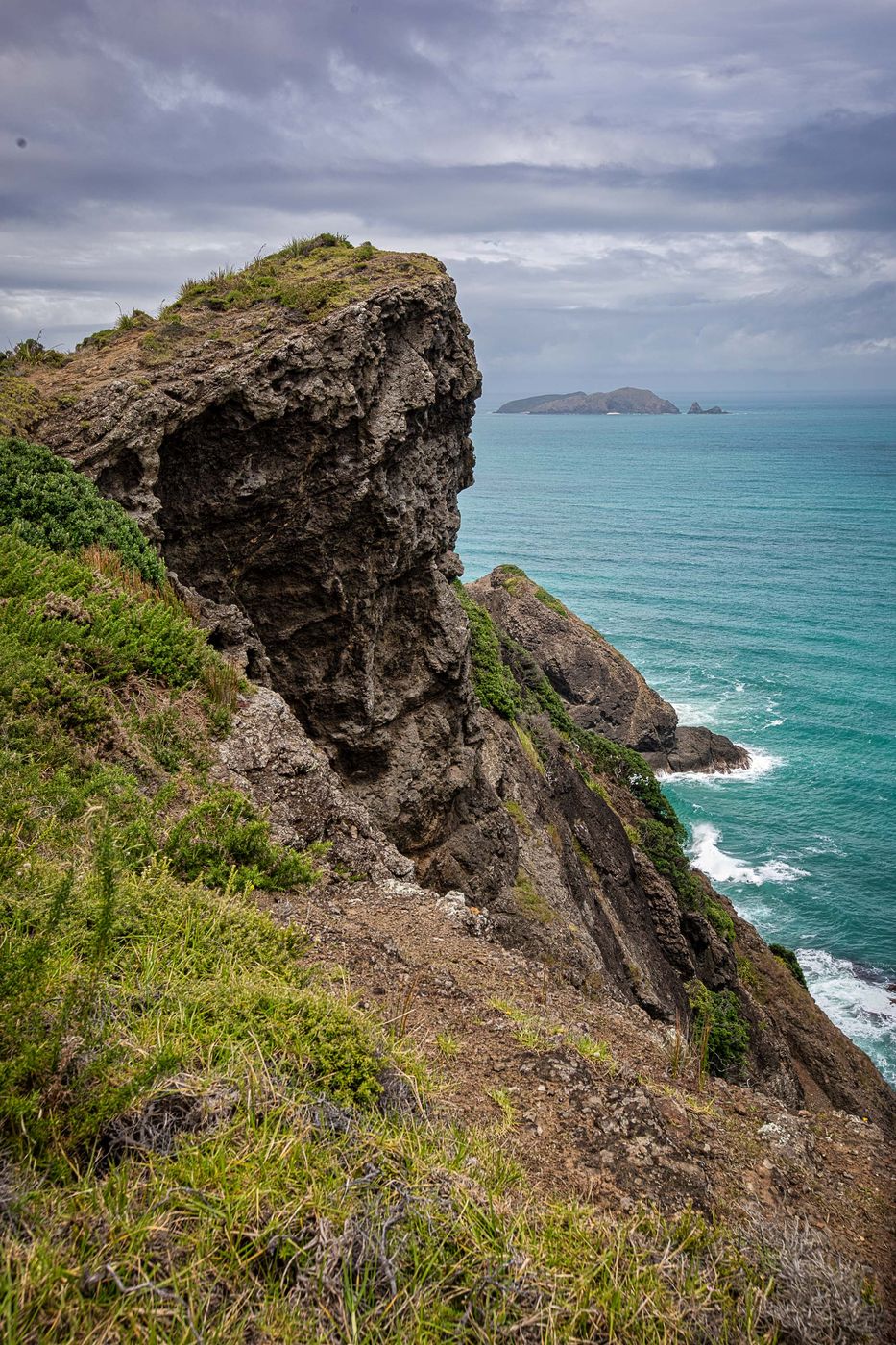 Looking North, Cape Reinga, North Island, New Zealand