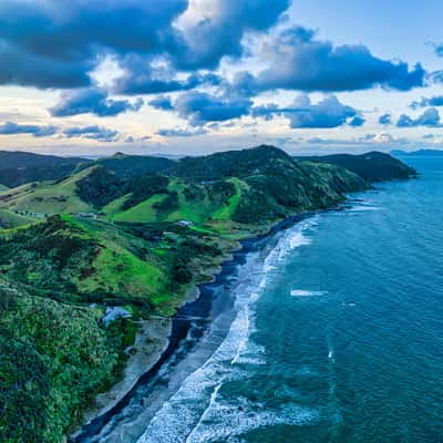 Looking north, Mangawhai Heads, North Island, New Zealand