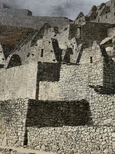 Machu Picchu,near central square