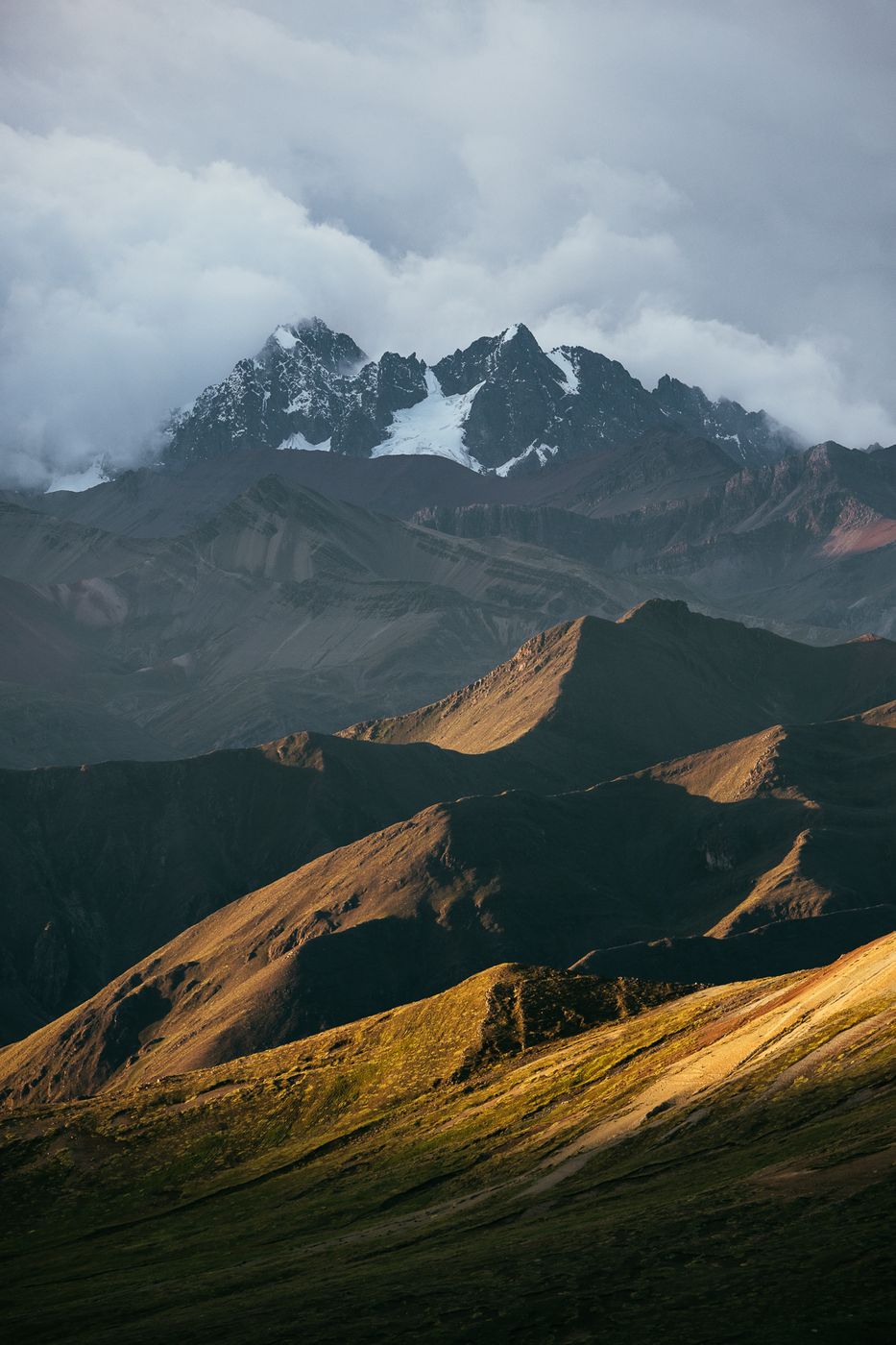 Mountain Range near Palcoyo, Peru