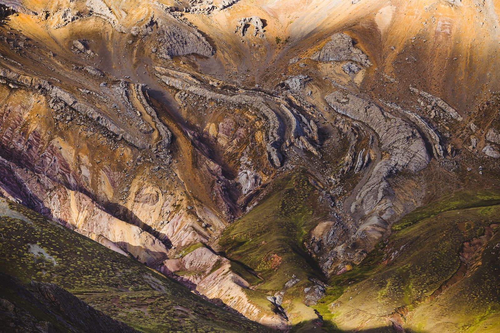 Mountain Range near Palcoyo, Peru