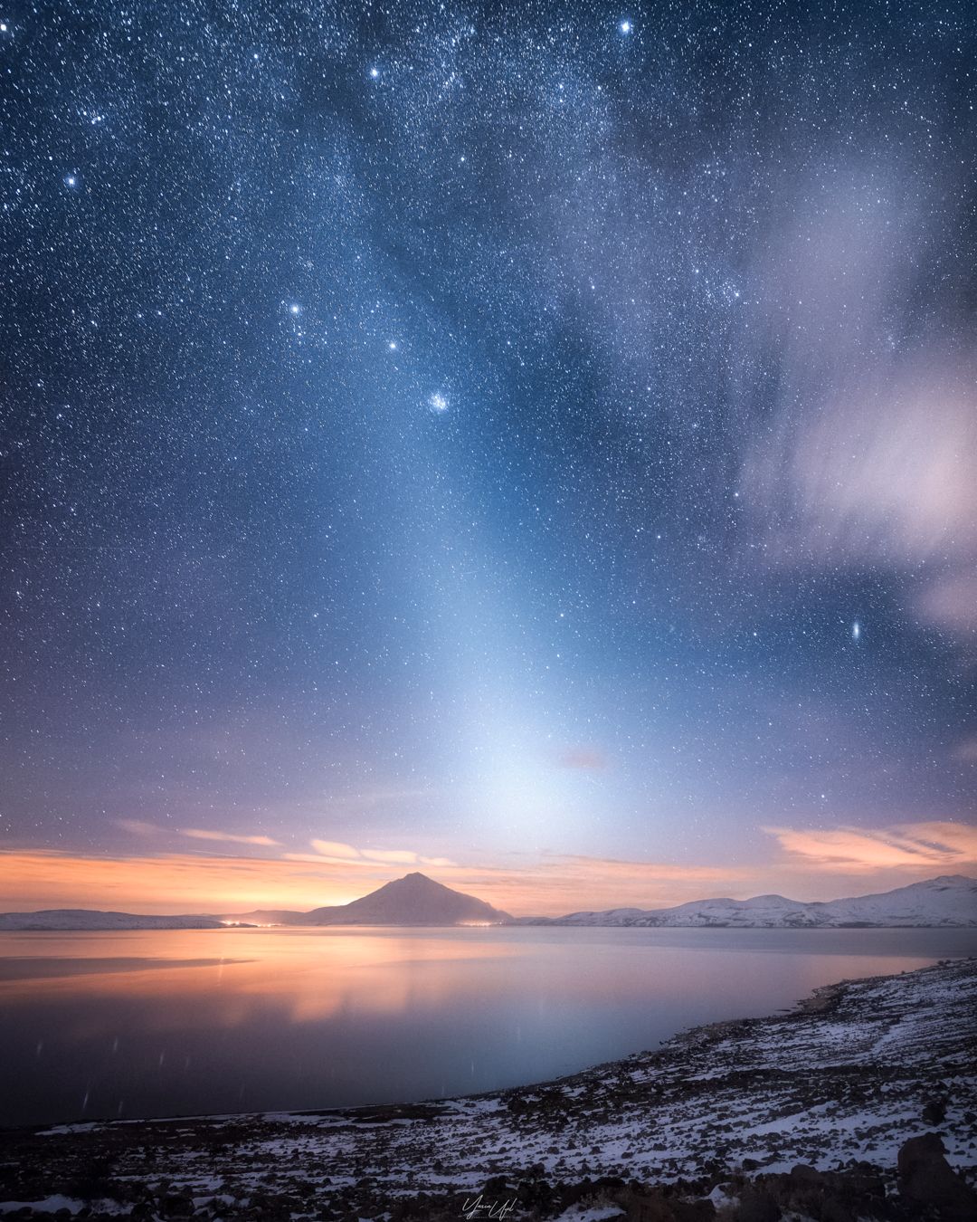 Nazik Lake Zodiacal Light, Turkey (Türkiye)